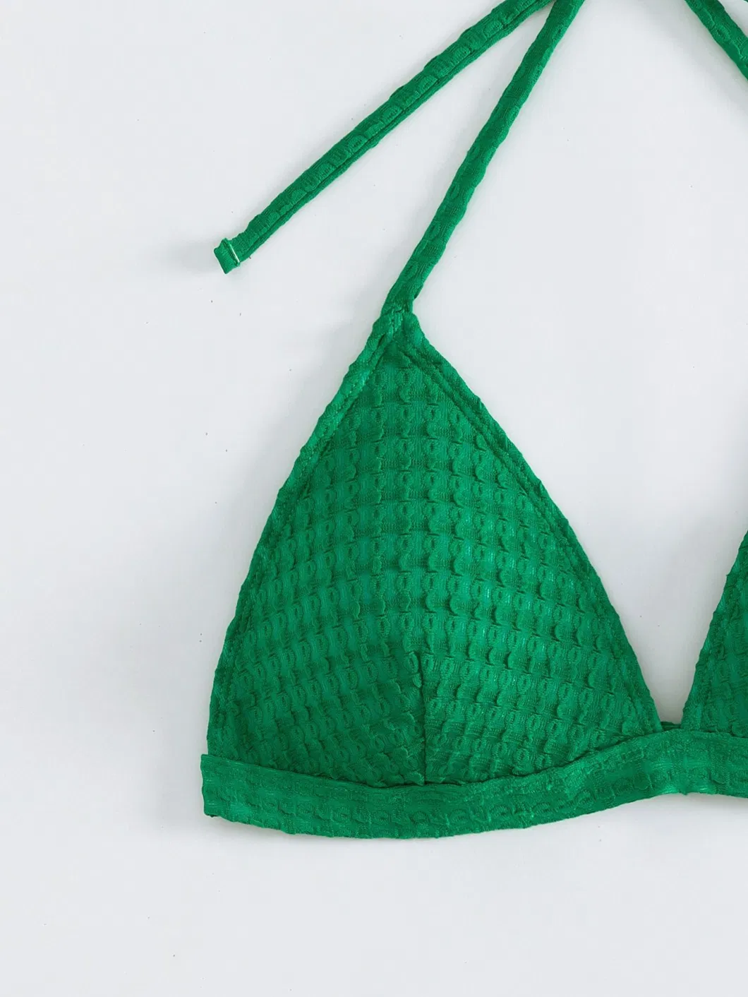 Green Triangle Cup Bikini Top Single Item Triangle Cup Swimsuit Top