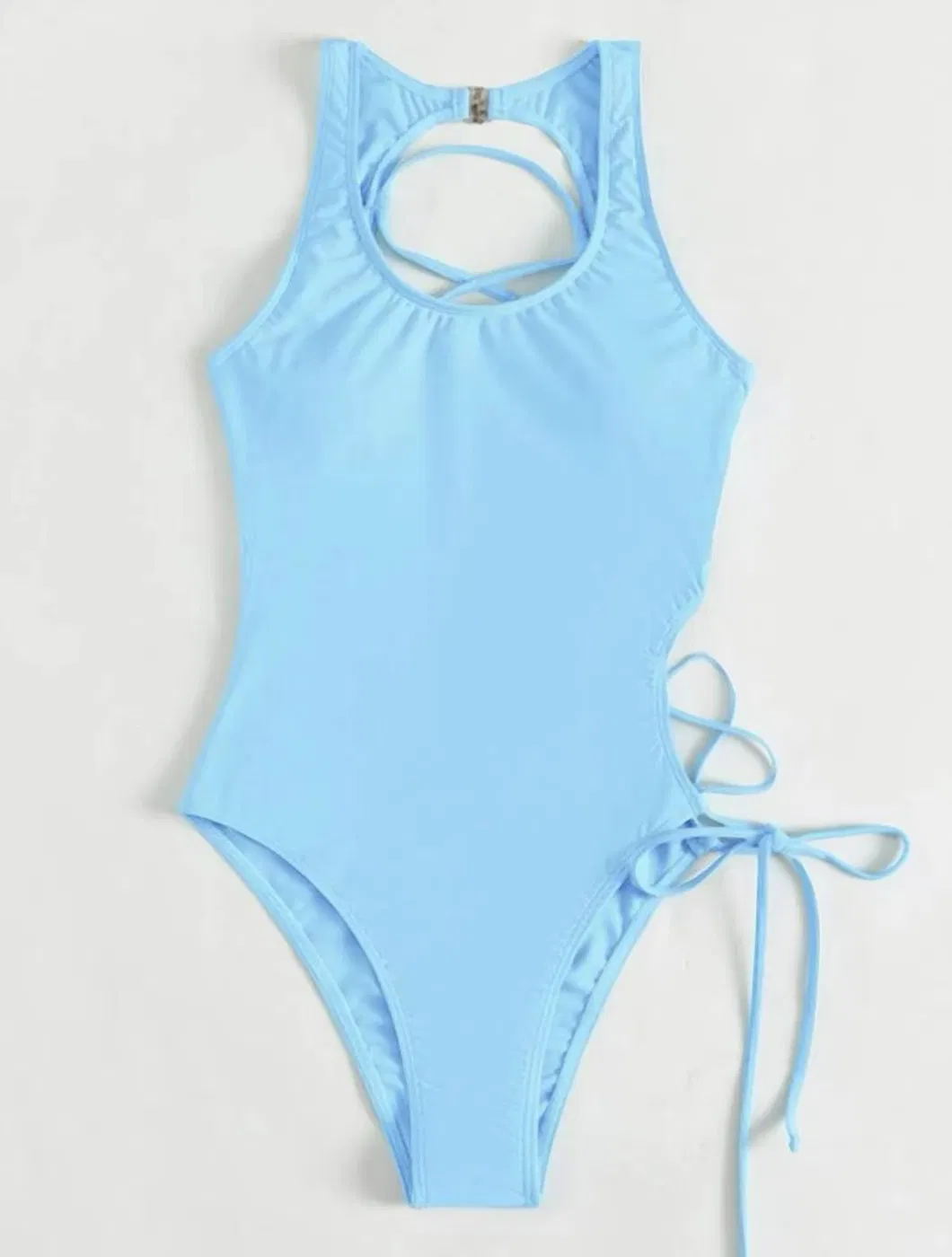 European Hollow out Back Women&prime;s One Piece Bikini Bathing Suit