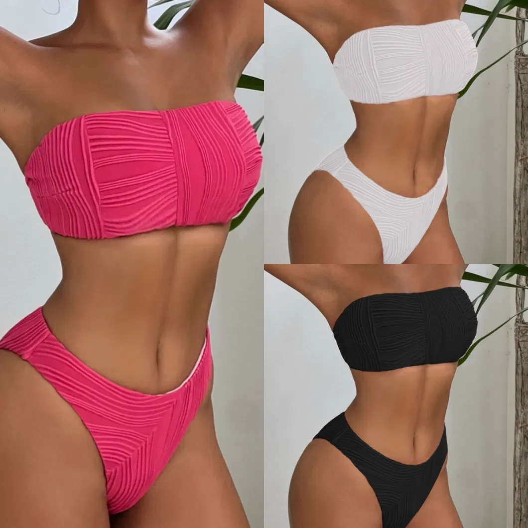 Two-Piece Sexy Swimsuit Strapless Swimsuit