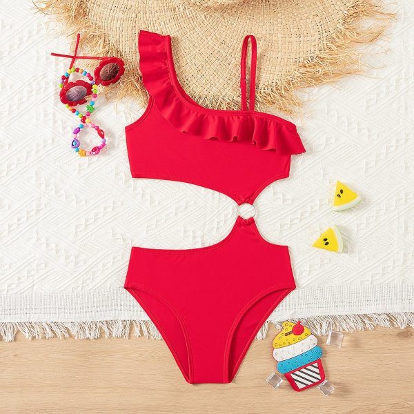 2024 New Beautiful and Sexy High Waisted One Piece Swimsuit for